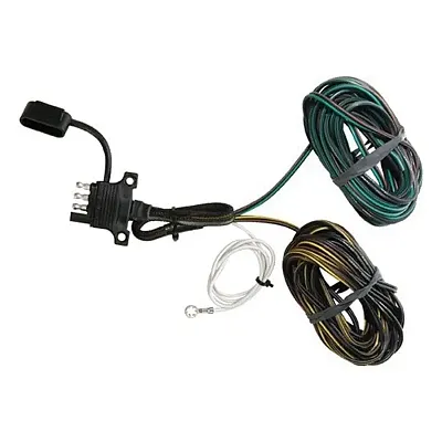 HUSKY TOWING 30496 4 Wire Flat Trl End W/Y-Harnes