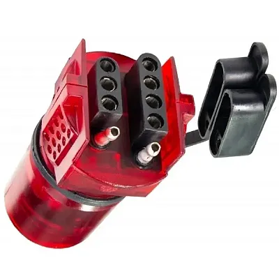 HUSKY TOWING 33401 Nite-Glow 7Blade To 4&5Flat Adapter