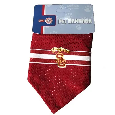 Hunter USC Trojans Mesh Dog Bandana - Small