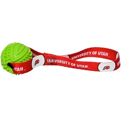 Hunter Utah Utes Rubber Ball Toss Toy