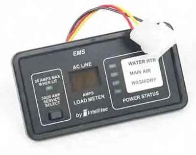 INTELLITEC 0000903150 50A Smart Ems Monitor Panel - Blk