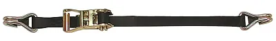 IMMI F14060 Ratchet Strap With Double J-Hooks &