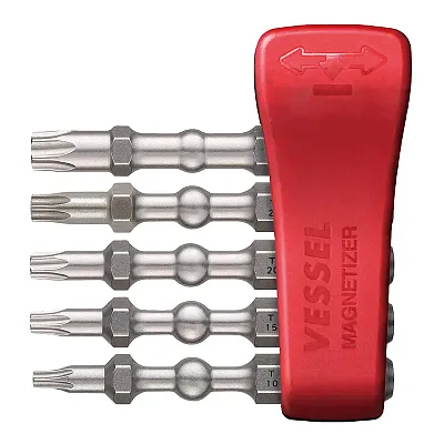 Vessel Impact Ball Torsion Bit Set ??? Torx Bits (5 Piece Set)