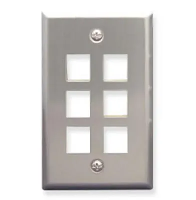 ICC-FACE-6-SS Aceplate