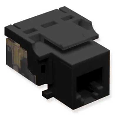 ICC IC1076V0BK Module, Voice, Rj-11, Ez, Black