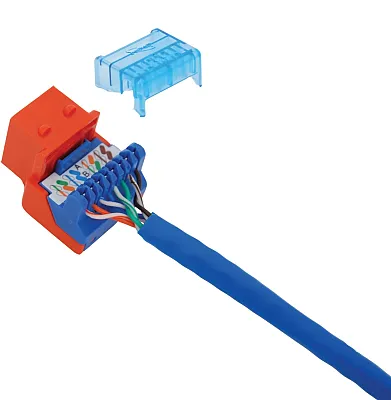 ICC IC1078E5OR Module, Cat 5E, Ez, Orange
