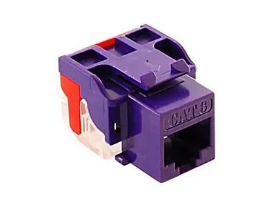 ICC IC1078L6PR Module, Cat 6, Ez, Purple