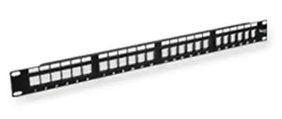 ICC Ack Mounted Reinforced Steel Panel With Pre-Numbered Ports