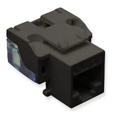 ICC IC107E5CBK Module, Cat 5E, Ez, 25 Pk, Black