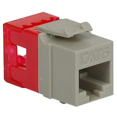 ICC IC107F6CGY Module, Cat 6, Hd, 25Pk, Gray