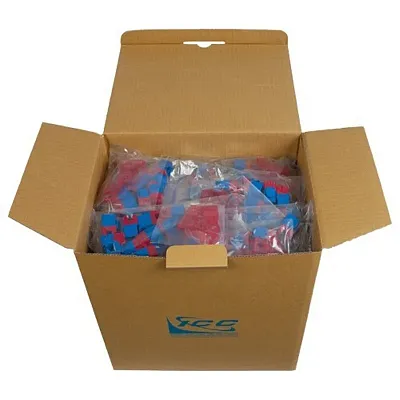 ICC IC107F6RBL Module, Cat 6, Hd, 400 Pk, No Jackez, Bl