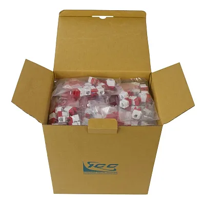 ICC IC107F6RWH Module, Cat 6, Hd, 400 Pk, No Jackez, Wh