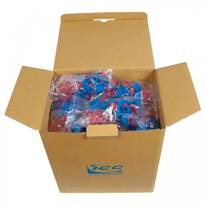 ICC IC107L6RBL Module Cat 6 Ez 400 Pk No Jackez Blue