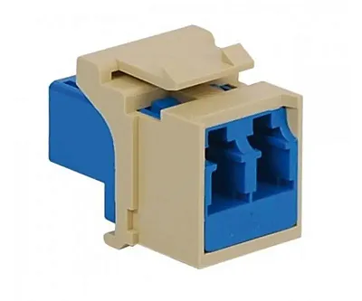 ICC IC107LC2IV Module, Fiber Optic, Lc, Duplex, Ivory