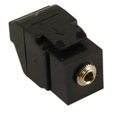 ICC IC107SAPBK Module, Stereo Audio, 3.5 Mm, Black