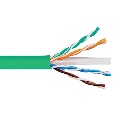 ICC ICCABP6EGN Cat6E Cmp Plenum Cable Green