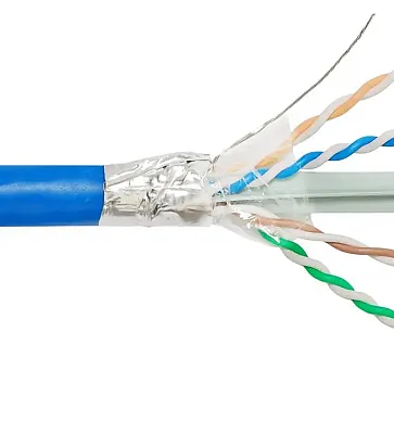 ICC ICCABP6FBL Cat6A Plenum Shielded Cable 650 Mhz