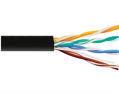 ICC ICCABR6VBK Cmr Cat6 Utp 500 Mhz (No Spline)