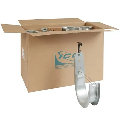 ICC ICCMSJHW55 J-Hook, 4", Bat Wing, 25 Pk