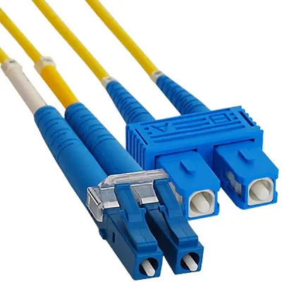 ICC ICFOJ2M505 Jumper, Lc-Sc, Duplex, Sm, 5M