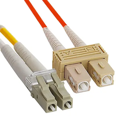 ICC ICFOJ2M703 Jumper, Lc-Sc, Duplex, Mm, 50/125?m, 3M