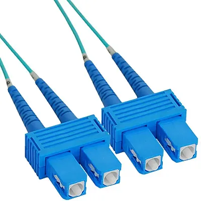 ICC ICFOJ8G701 Sc/Sc, 1 Meter, Duplex, Om3/10G