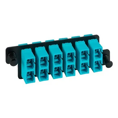 ICC ICFOPC16HG Hd Adapter Panel,6 Duplex Sc,12F,Aqua,Mm