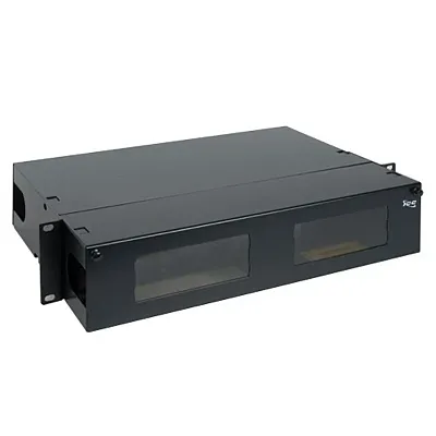 ICC ICFORE82RM Rack Enclosure, Fiber, 8-Panel, 2 Rms