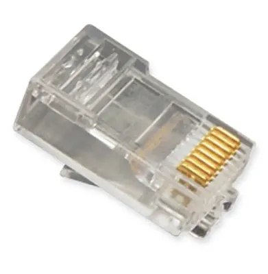 ICC ICMP8P8C5E Plug, 8P8C, Cat 5E, Stranded, 100Pk