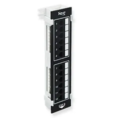 Patch Pan, Vertical, Cat 6, 12