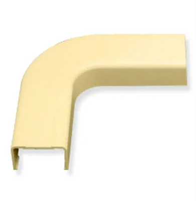 ICC ICRW13EOIV Flat Elbow, 1 3/4In, Ivory, 10Pk