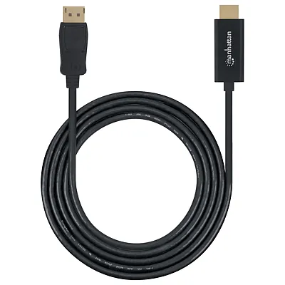 Manhattan 152679 1080P Displayport To Hdmi Cable (6 Ft.)