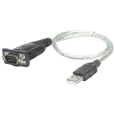 Manhattan 205146 Usb To Serial Converter, 18 In.