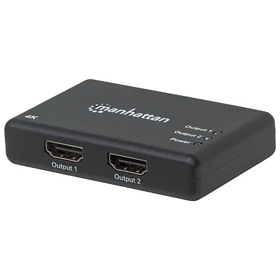 Manhattan 207669 4K At 30 Hz 2-Port Hdmi Splitter
