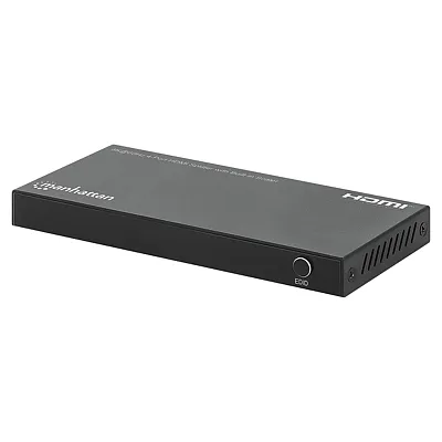 Manhattan 208475 8K At 60-Hz Hdmi Splitter With Built-In Scaler For Multiple Dis