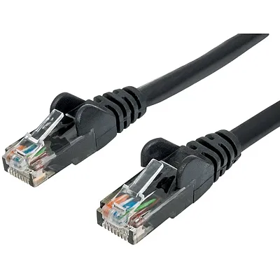 Intellinet Network Solutions 342124 Cat-6 Utp Patch Cable (100 Ft.; Black)