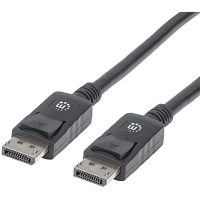 Manhattan 393799 Displayport Monitor Cable, 6.6Ft