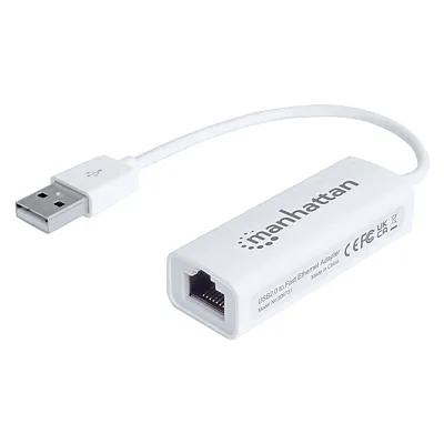 Manhattan 506731 Usb 2.0 To Fast Ethernet Adapter