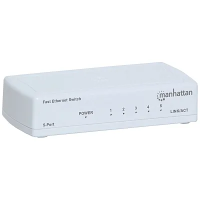 Manhattan 560672 Fast Ethernet Office Switch (5 Port)
