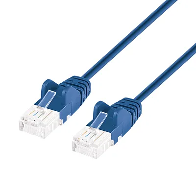Intellinet Network Solutions 742436 Cat-6 U/Utp Slim Network Patch Cable, 1 Ft.