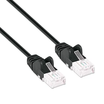 Intellinet Network Solutions 742443 Cat-6 U/Utp Slim Network Patch Cable, 1 Ft.