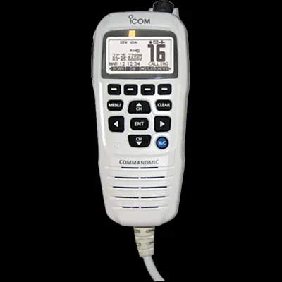 ICOM HM195GW Commandmic Iv For M424G White