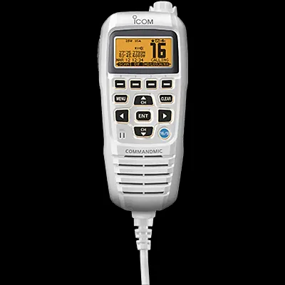ICOM HM195SW Command Mic Iv For M424/506 White