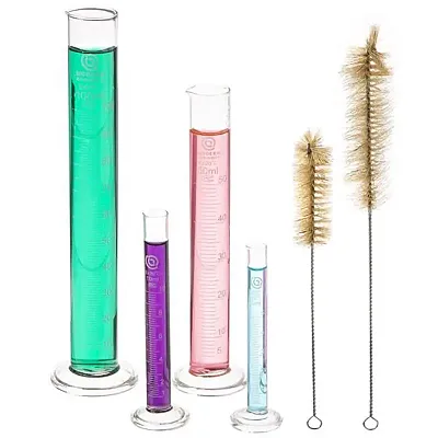 4-pack Glass Cylinders, 5-100mL ICYL-101