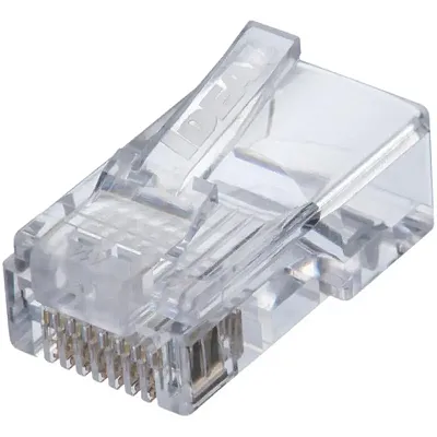 Ideal 85-372 Cat-5E Feed-Thru Rj45 Mod Plugs (100 Pk)