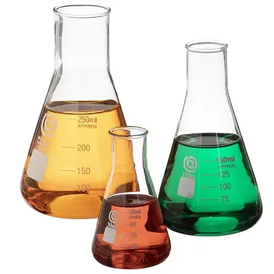 3-pack Erlenmeyer Flasks, 50-250mL IERL-002