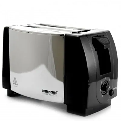 Better Chef Two Slice Toaster-Stainless Steel