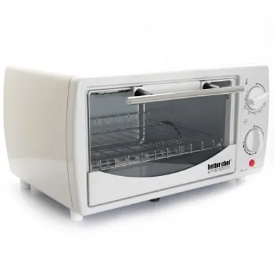 Better Chef 9 Liter Toaster Oven Broiler-White