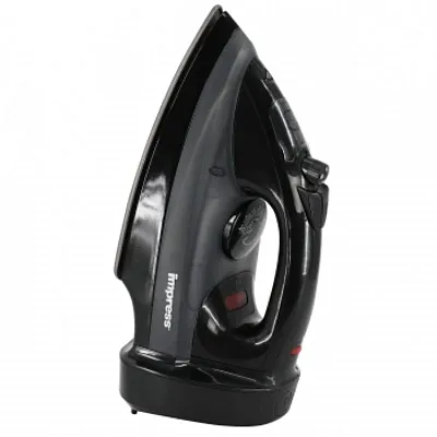 Impress 1200 Watt Cord Winder Garment Iron in Black