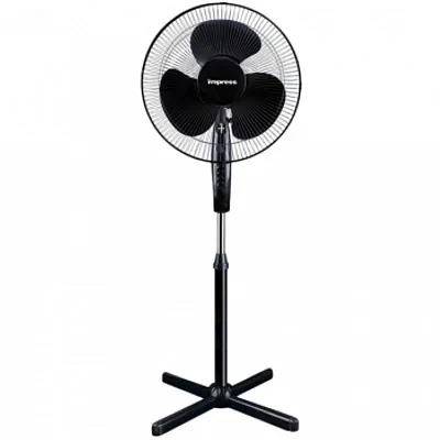 Impress 16&quot; Oscillating Stand Fan (black) IM-725B